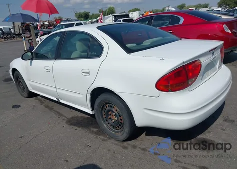 2002 Oldsmobile Alero Gl1 из США, поврежденный, VIN 1G3NL52F22C247419